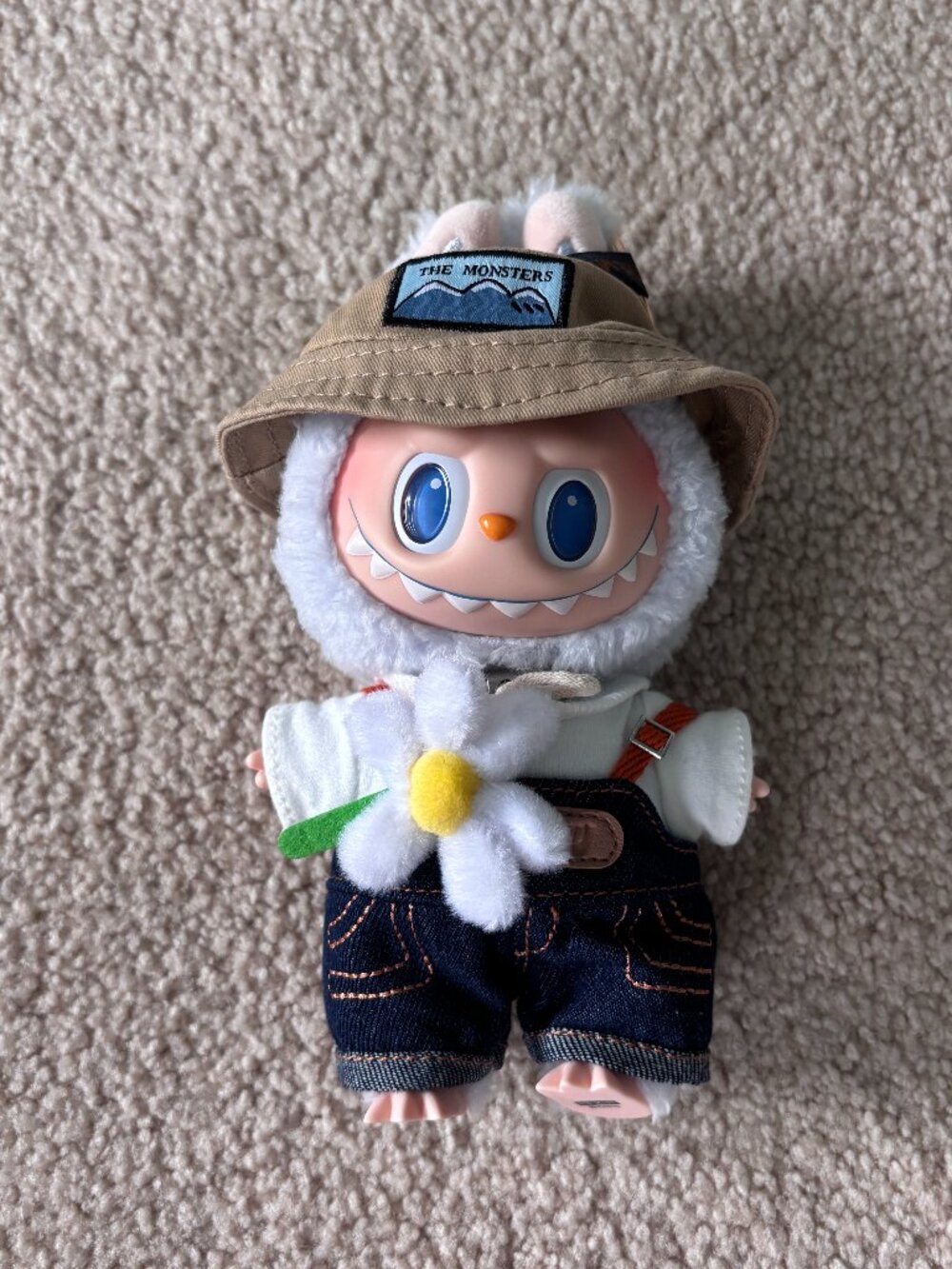 Pop Mart The Monsters Labubu Fall in Wild Series Vinyl Plush Doll Pendant